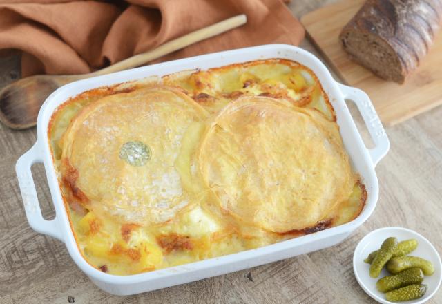 Tartiflette au reblochon rapide et facile