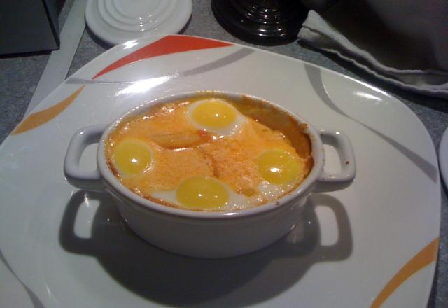 Mini gratin en cocotte