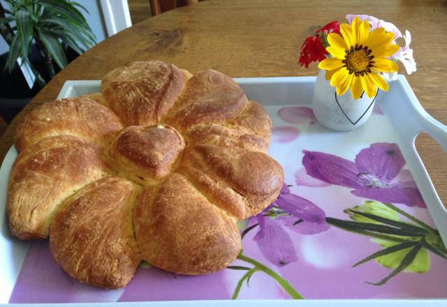 Brioche en fleur