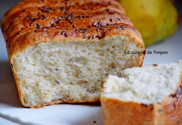 Pain de mie suédois ou limpa bröd (miche de pain)