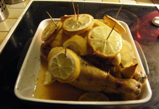 Poulet tendre au citron inrattable