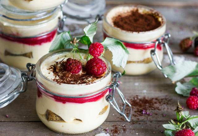 “Un grand succès” : voici notre meilleure recette de tiramisu léger aux framboises, notée 4,6/5 par les lecteurs de 750g