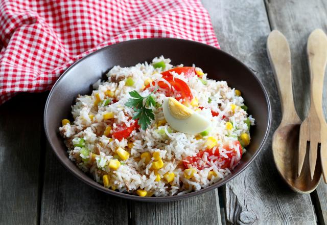 Salade de riz traditionnelle