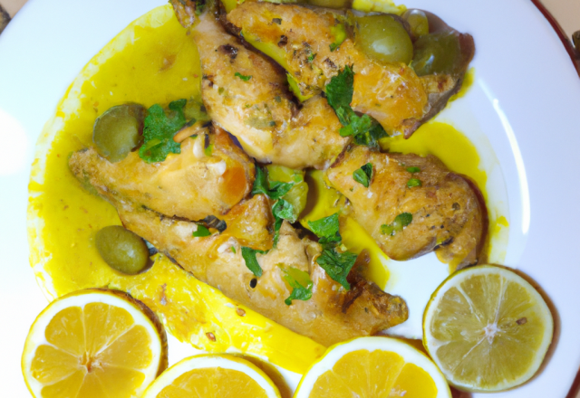 Poulet Moungui / citron