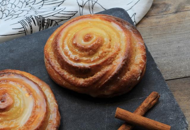 Roulés fourrés à la cannelle