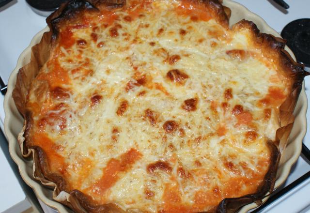 Tarte tomates mozzarella