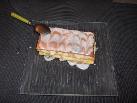 Millefeuille à la vanille