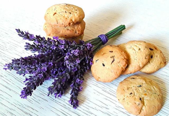 Cookies à la lavande au thermomix