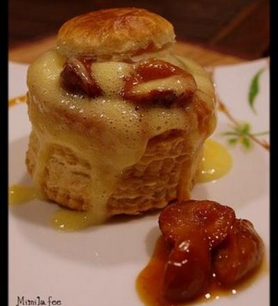 Vol au vent de mirabelles