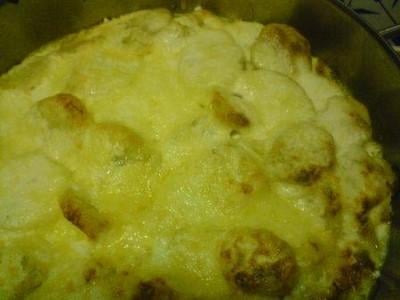 Gratin de pommes de terre à la volaille