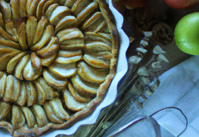 Tarte aux pommes Reinettes du Canada