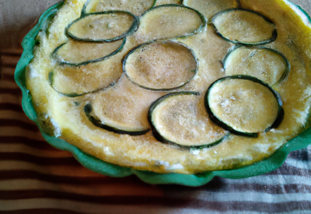 Flan de courgette en deux temps trois mouvements