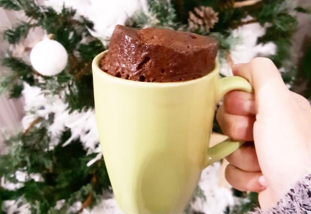 Mug cake au cacao caramel & chunk choco