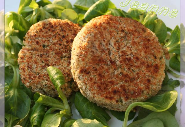 Croquettes de pommes de terre au jambon et aux herbes