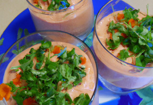 Mousse de saumon frais