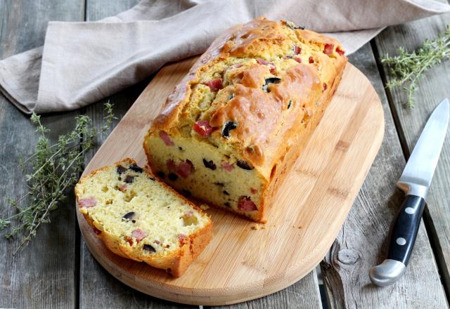 Cake jambon & olives