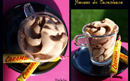 Mousse de carambars pour enfants