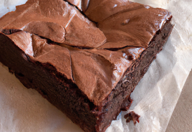 Chocolat brownie fudge