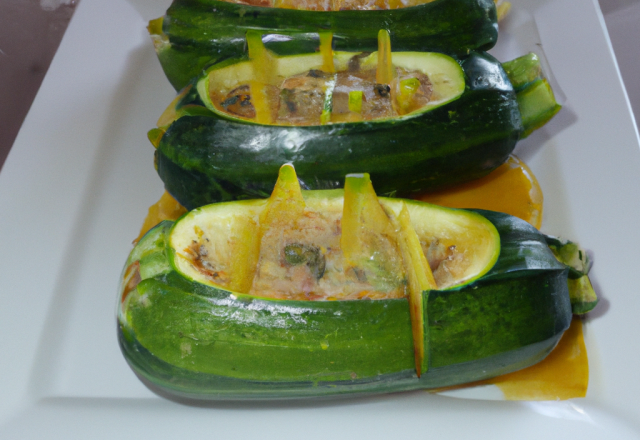 Courgette farcie traditionnelle