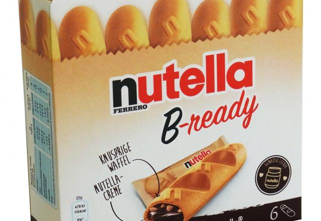 B-ready, la nouveauté de Nutella en biscuit