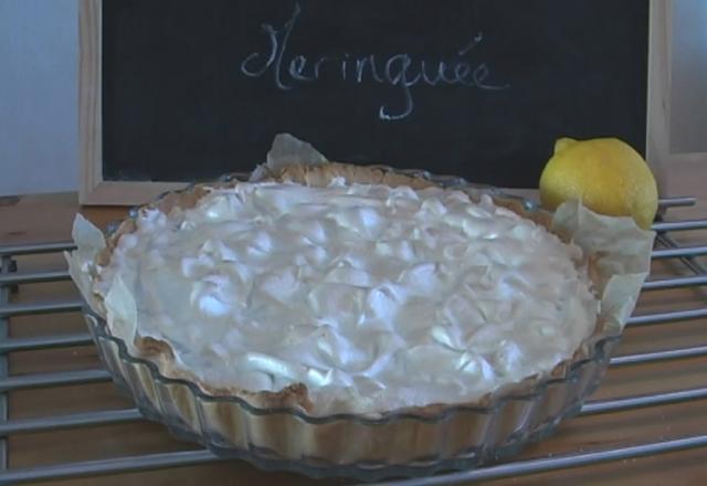 Lemon curd et meringue légère : la fameuse tarte au citron