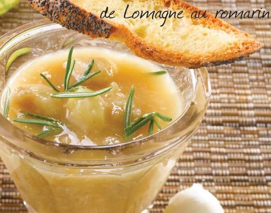 Confiture d'ail blanc de Lomagne au romarin