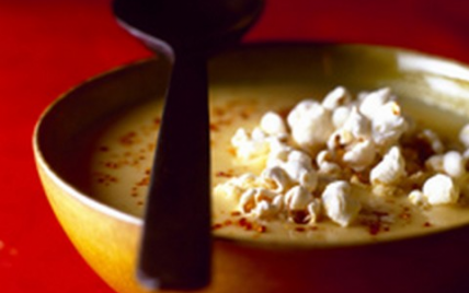 Soupe de pop corn