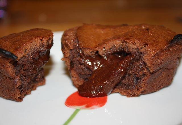 Cœur fondant au chocolat économique