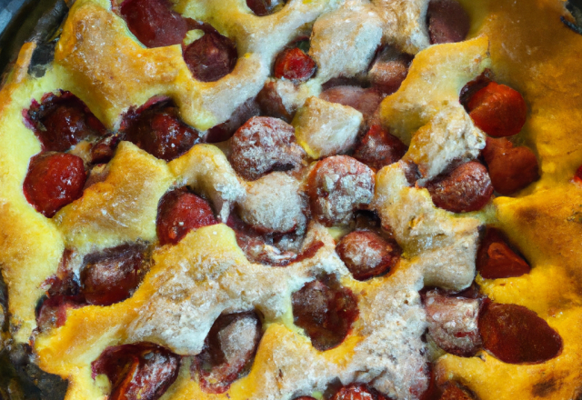 Clafoutis aux fraises !