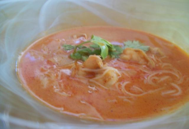 Soupe repas Thaï