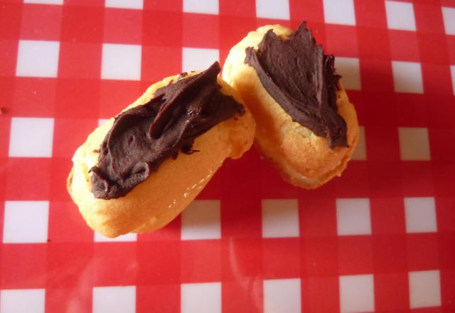 Éclairs au chocolat sans lactose