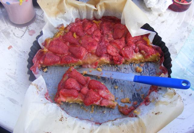 Tarte aux fraises inratable