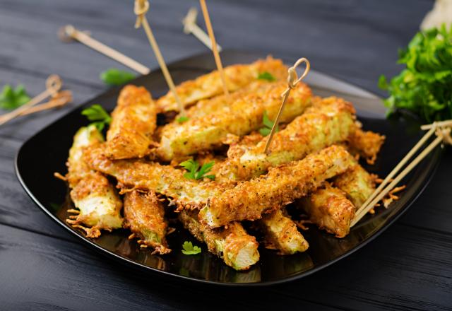 Frites de courgettes