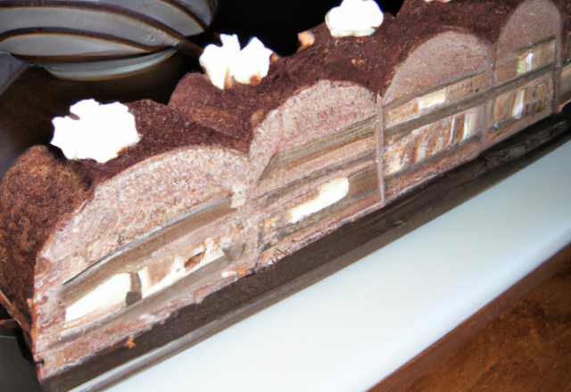 Bûche de marrons