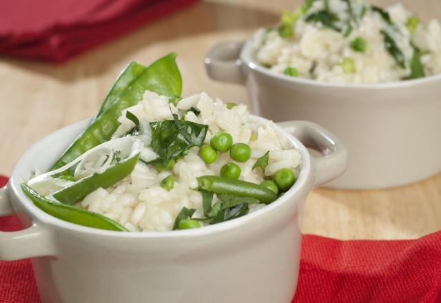 Risotto aux petits légumes