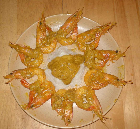 Sucré salé de gambas