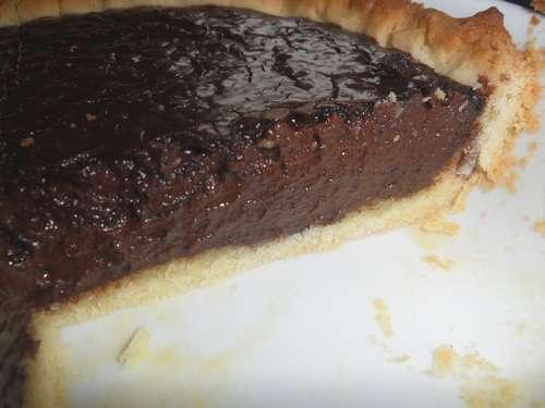 Tarte au chocolat..