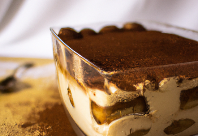 Tiramisu onctueux