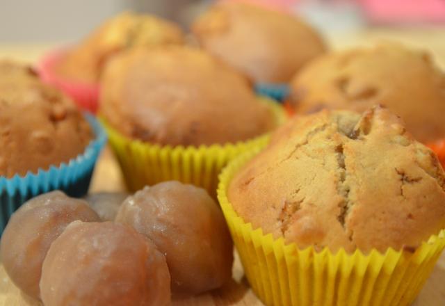 Muffins aux marrons