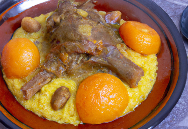 Tajine de lapin au citron