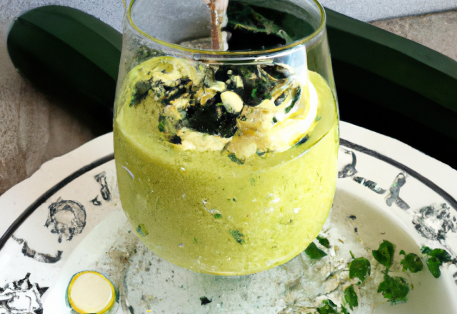 Mousses de courgettes