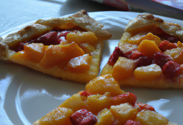 Douceur fruitée aux galettes de Pont-Aven