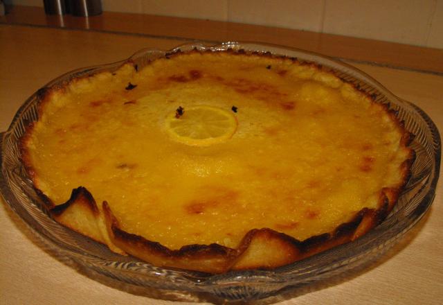 Tarte au citron maison