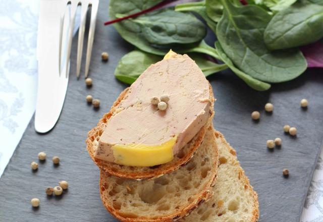 Foie gras mi-cuit au four combiné vapeur