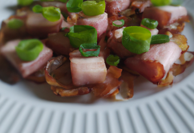 Chérie aux lardons en ciboulette