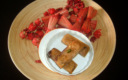 Mini-financiers à la fraise-framboises