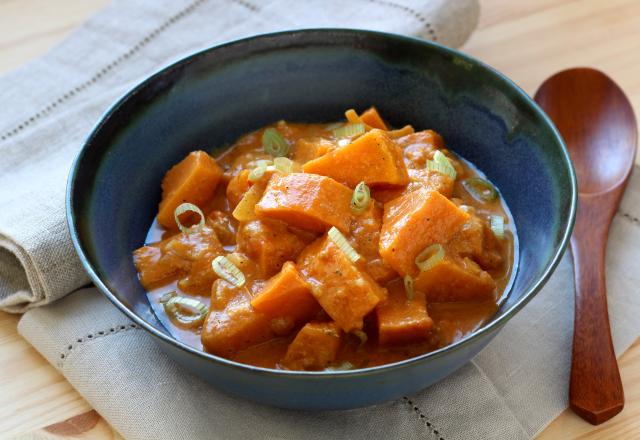 Curry de patate douce