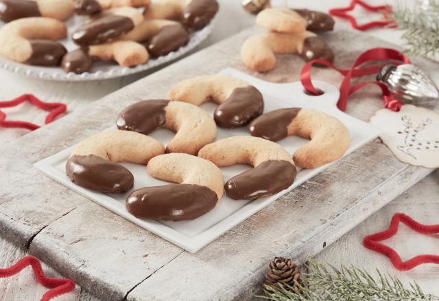 Croissants biscuités à la vanille et au Nutella®