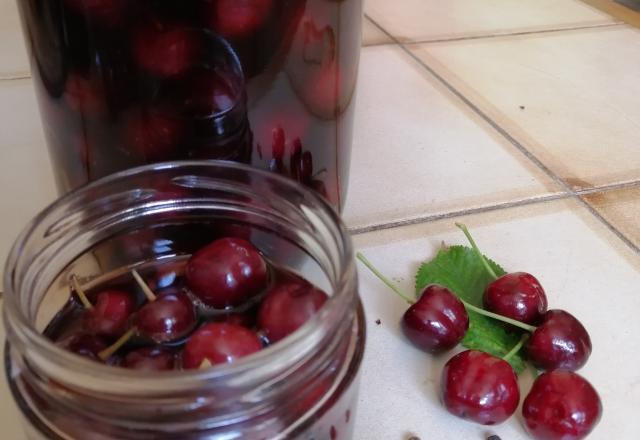 Cerises au vinaigre