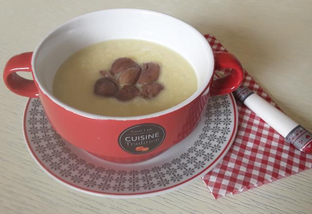 Velouté de panais et châtaignes